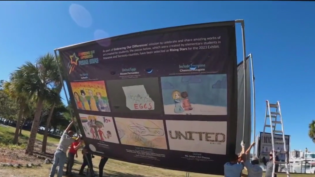 'Embracing our Differences' exhibit arrives at Bayfront Park